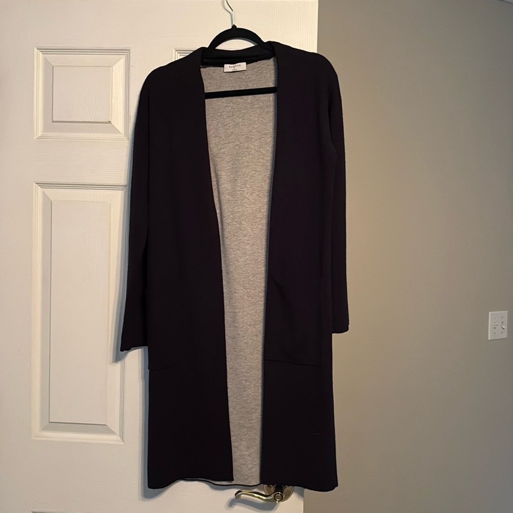 Babaton Full Length Sweater in size small (black on outside and gray on inside)